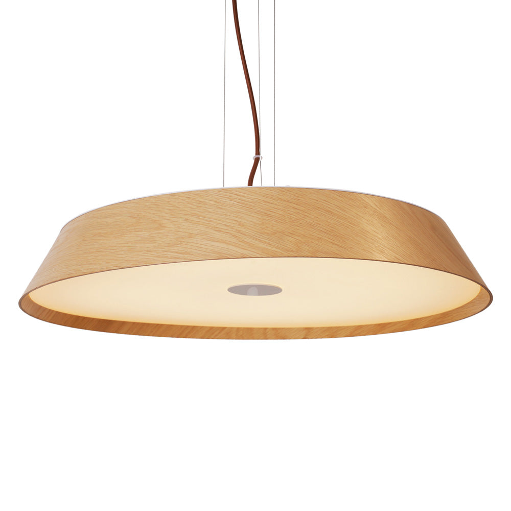 Tamago Oak Wood Lampa Wisząca