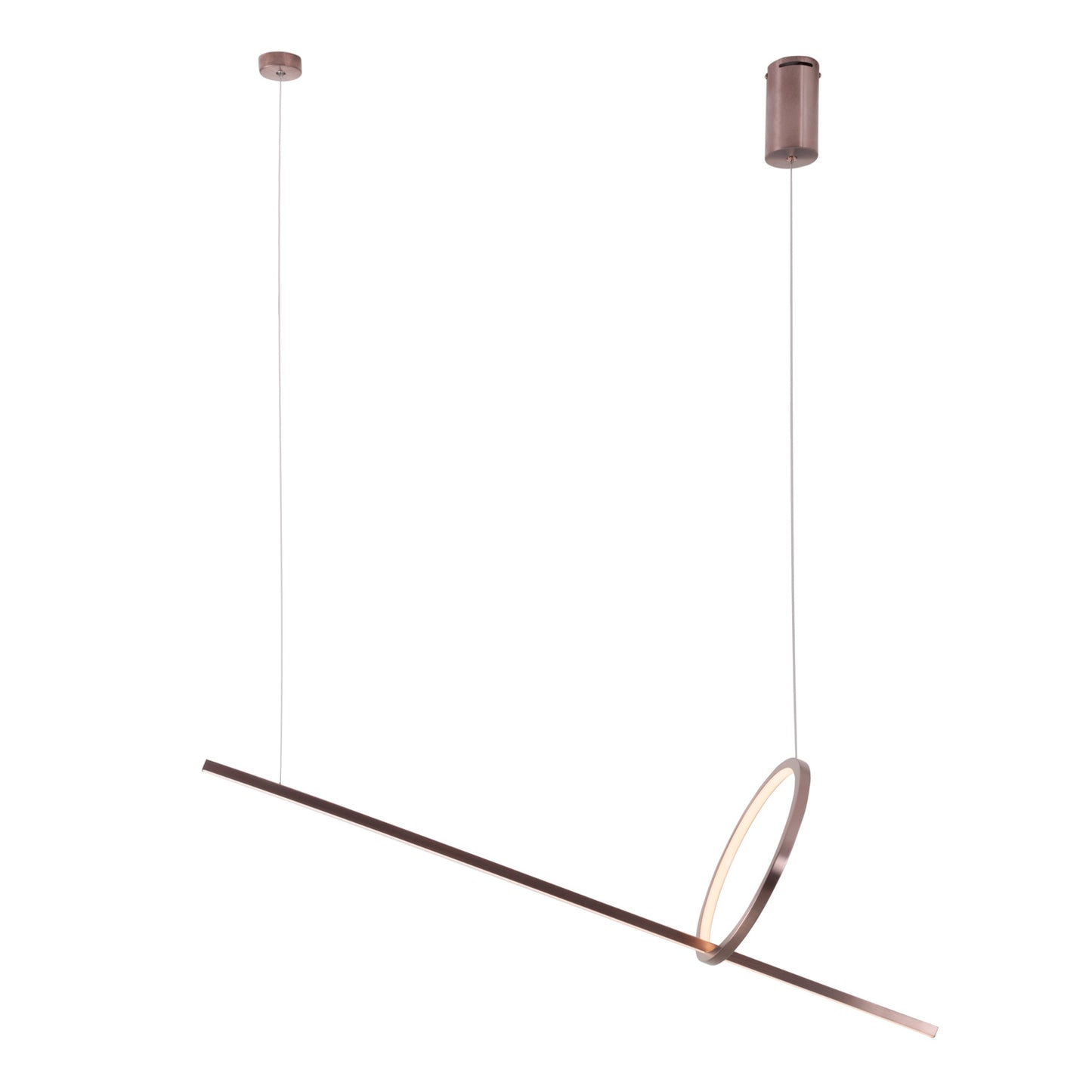 Lozanna Lampa Wisząca Brushed Bronze