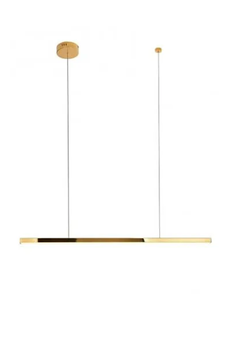 Trio 1 Lampa Wisząca Ściemnialna Złota P0425D