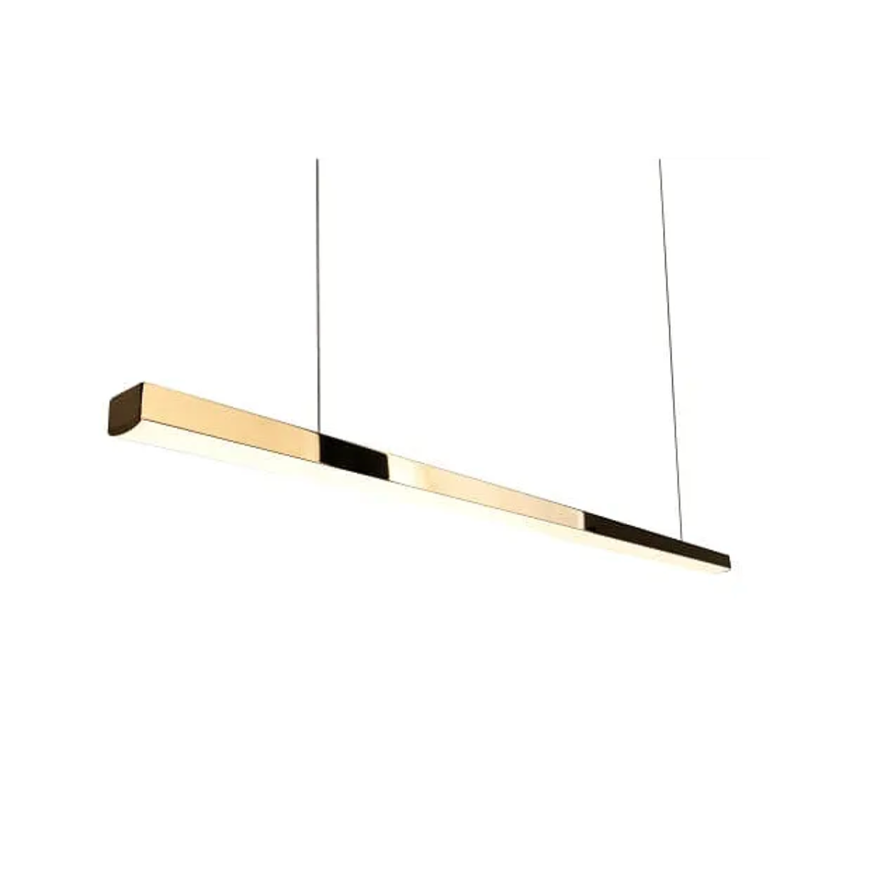 Trio 1 Lampa Wisząca Ściemnialna Złota P0425D