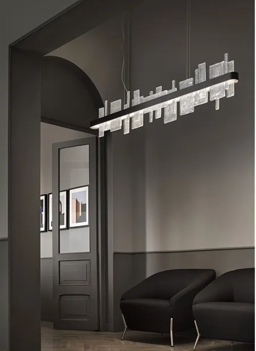 Ribbon S150 Black Hanging Lamp