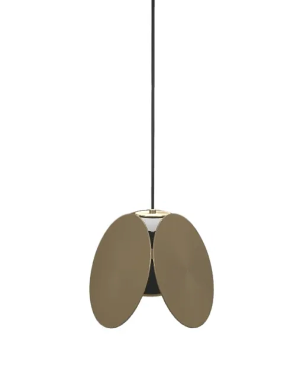 Timeo S1 Lampa Wisząca Złota