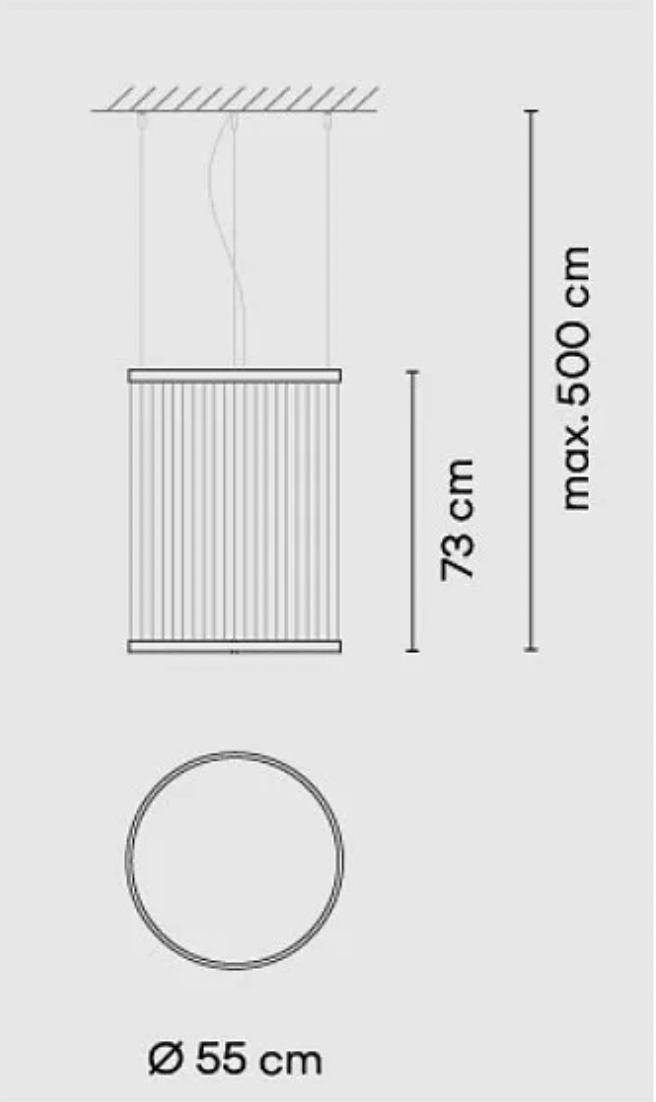 Array Pendant Lamp Beige