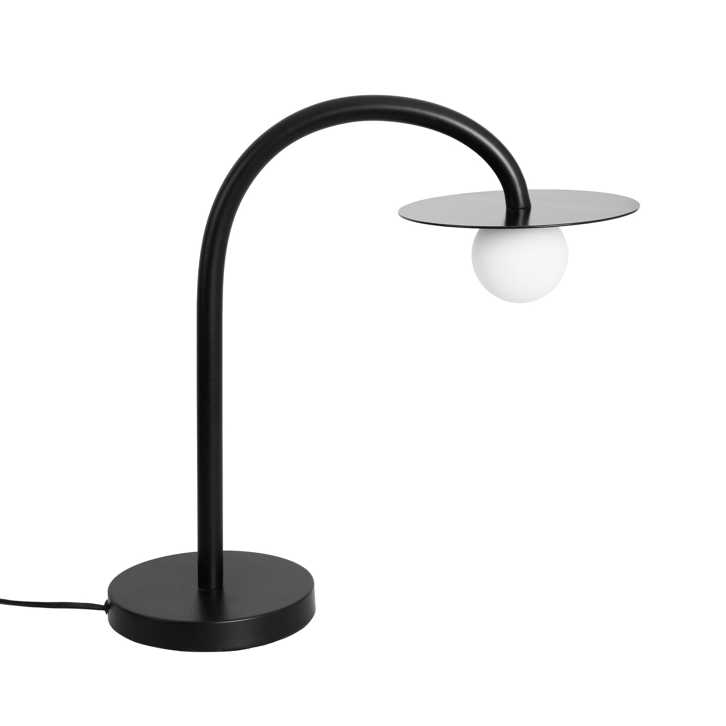 Enigma Lampa Stołowa Czarna