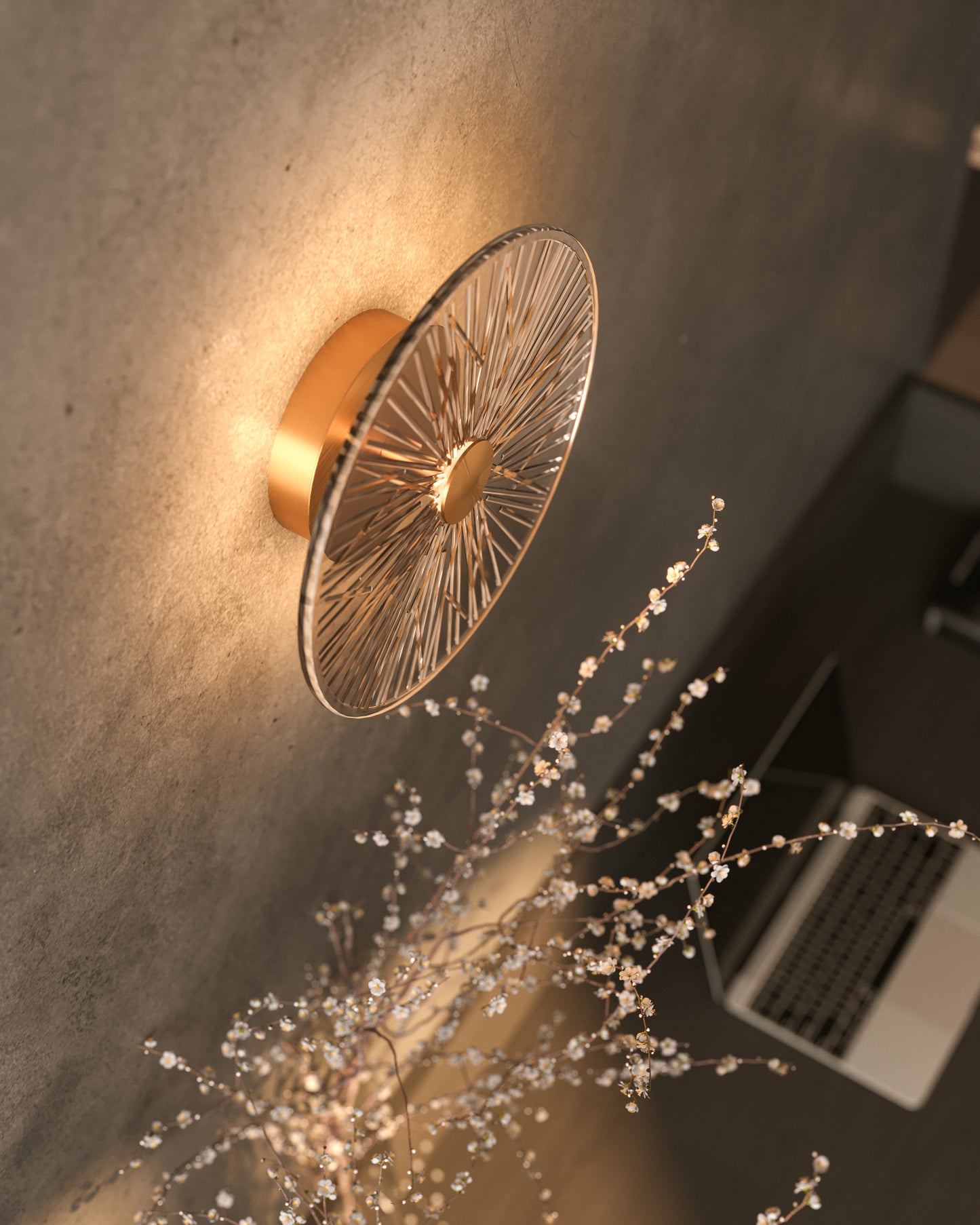 Allure Gold Pendant Lamp