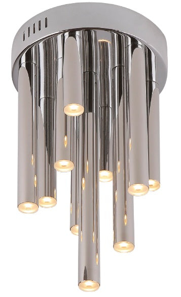 Organic Horizon Pendant Lamp Dimmable Black P0354D