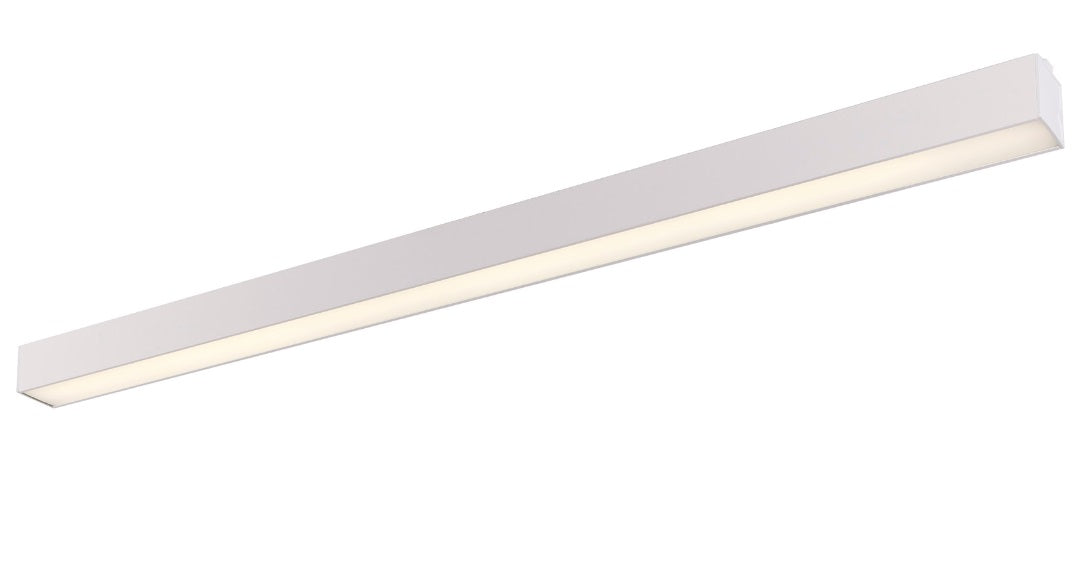 Lampa sufitowa linear 113,5cm biała