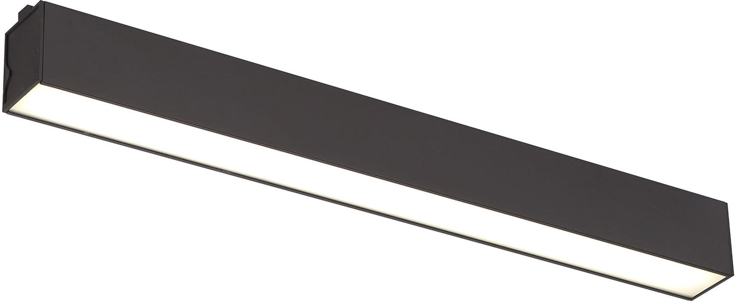 Lampa sufitowa linear 57cm czarna