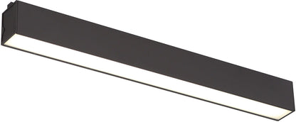 Lampa sufitowa linear 57cm czarna