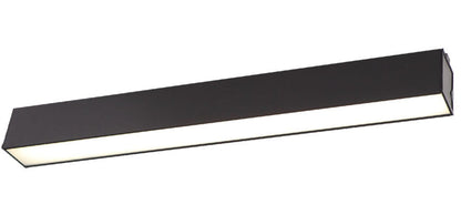 Lampa sufitowa linear 57cm czarna
