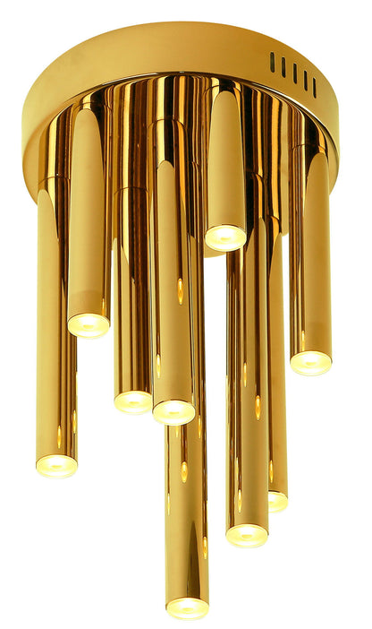 Organic Horizon Pendant Lamp Dimmable Black P0354D