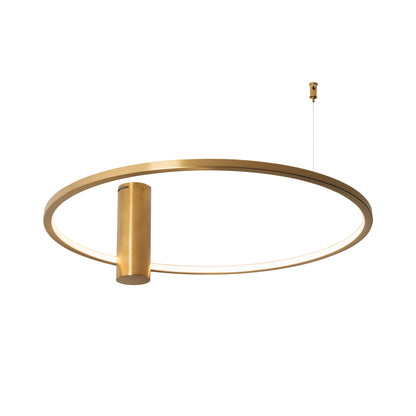Queen Pendant Lamp Brushed Gold P0494