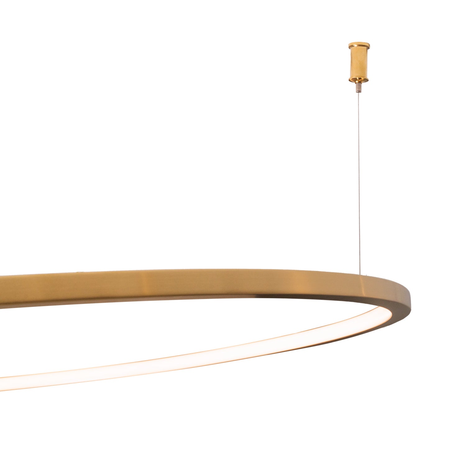 Queen Pendant Lamp Brushed Gold P0494