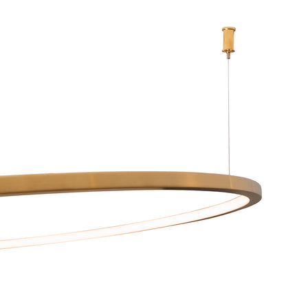 Queen Pendant Lamp Brushed Gold P0494