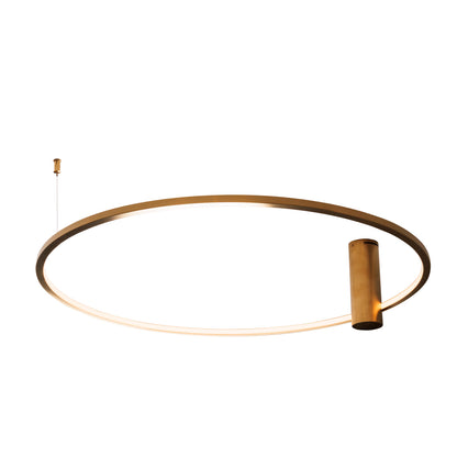 Queen Pendant Lamp Brushed Gold P0494