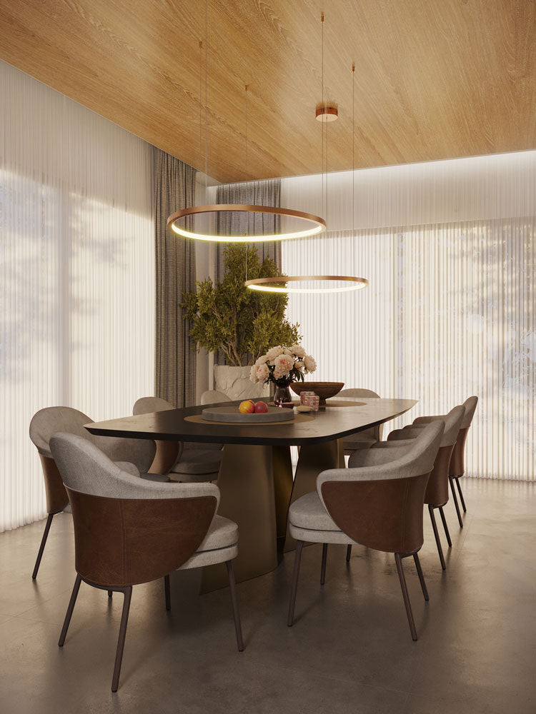Cayenne Pendant Lamp Brushed Copper P0606D