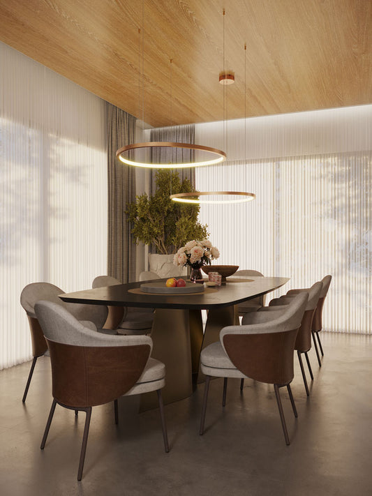 Cayenne Pendant Lamp Brushed Copper P0606D