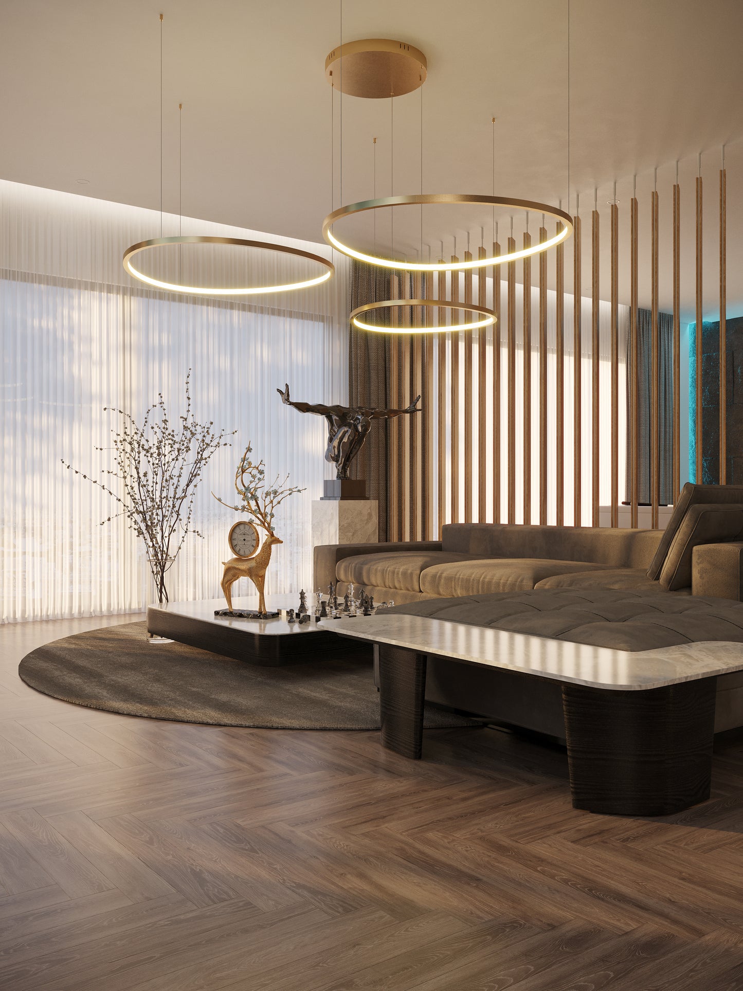 Cayenne Pendant Lamp Brushed Copper P0604D