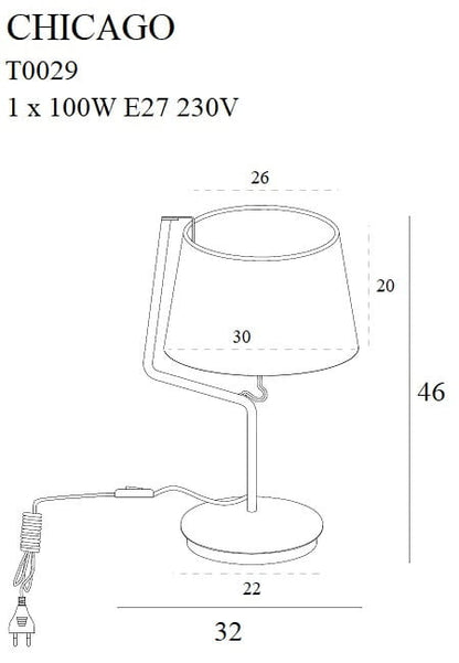 Allure Gold Pendant Lamp