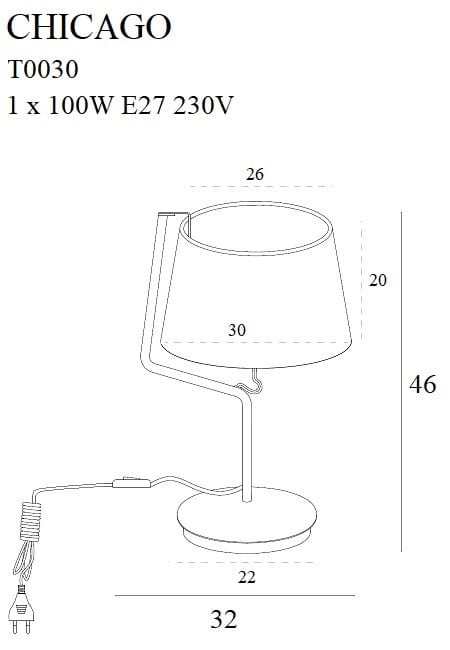 Allure Gold Pendant Lamp