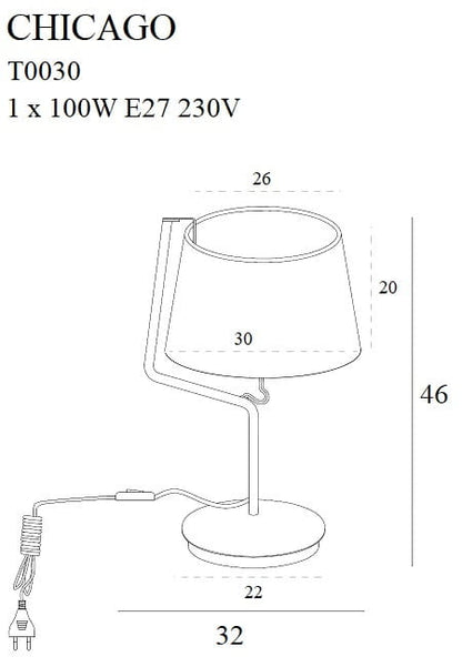 Allure Gold Pendant Lamp