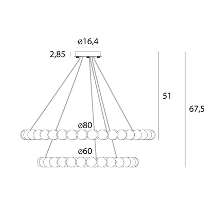 Coralys lampa wisząca