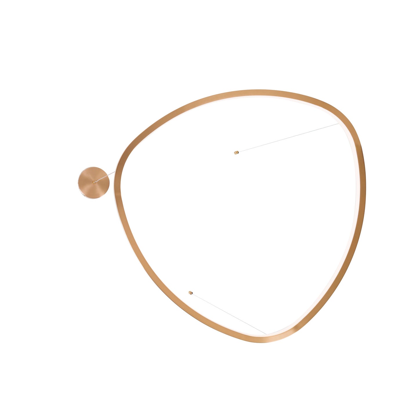 Cayenne Pendant Lamp Brushed Copper P0606D