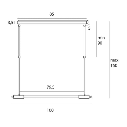 Flink Gold Wall Lamp W0319