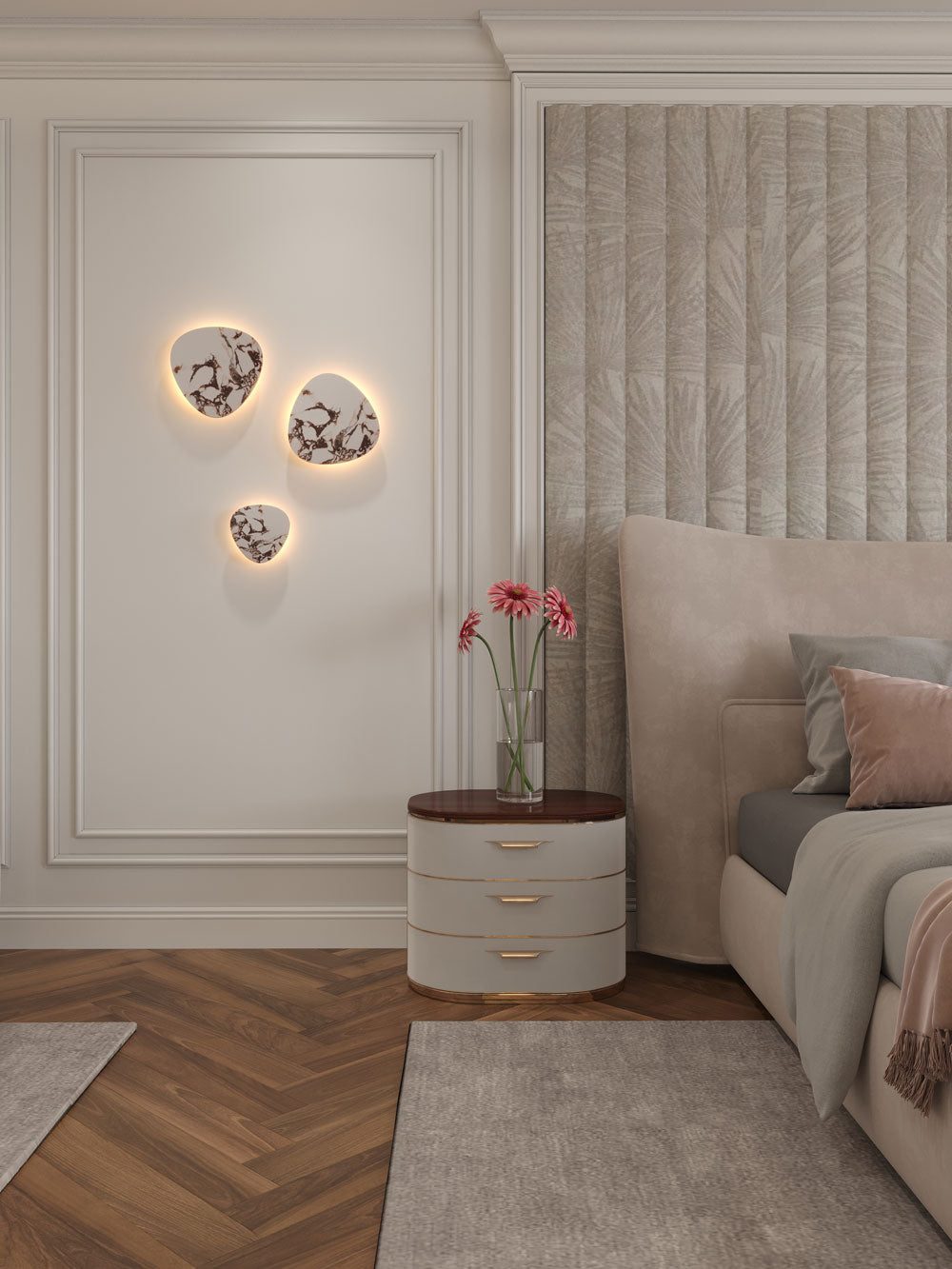 Lollipop Pendant Lamp Brass