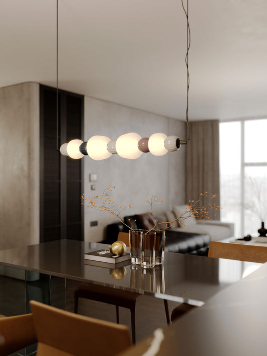 Lollipop Pendant Lamp Brass