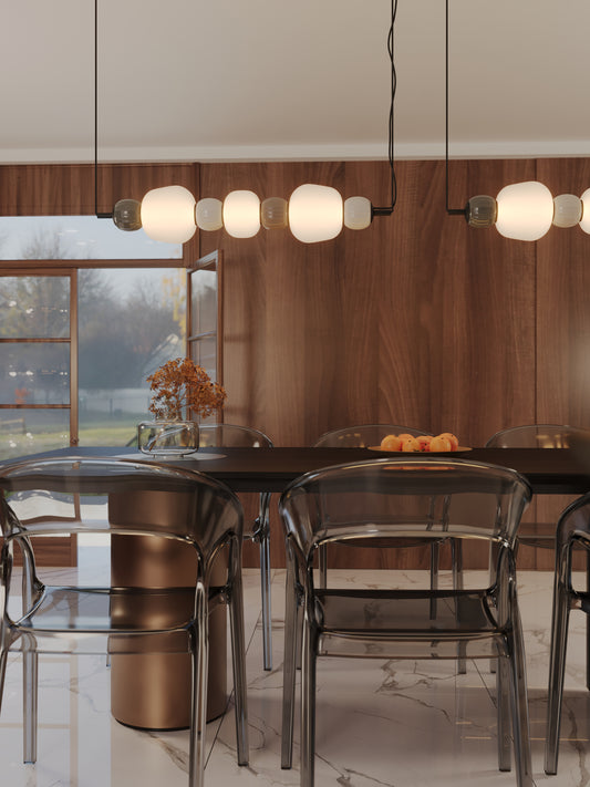 Lollipop Pendant Lamp Brass