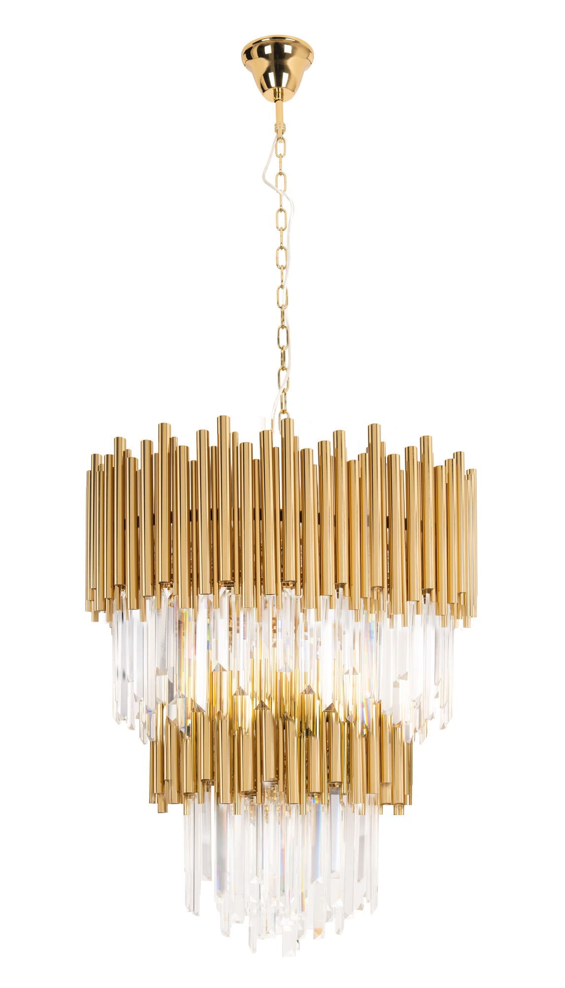 Vogue lampa wisząca złota