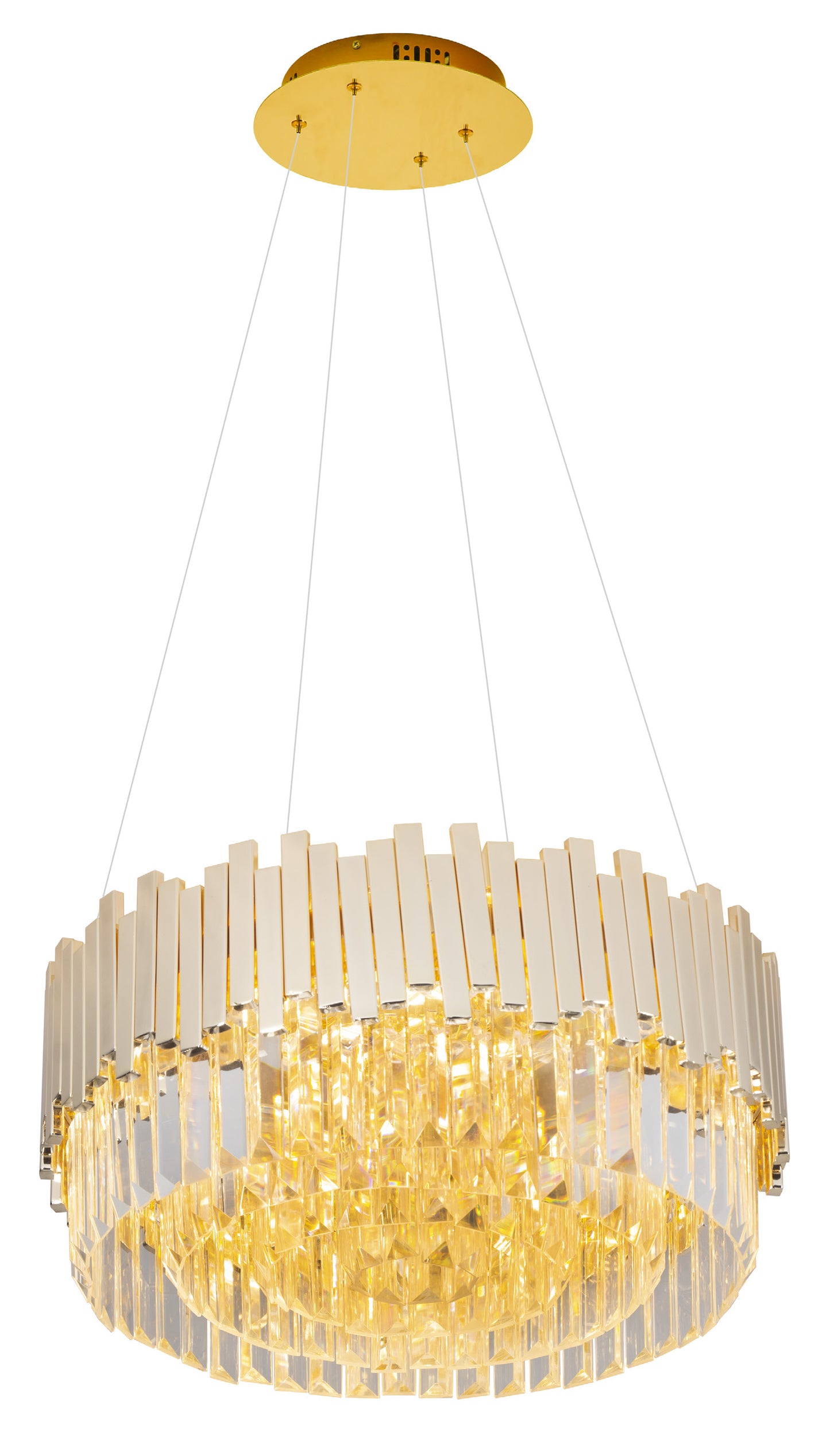 Organic Horizon Pendant Lamp Dimmable Black P0354D