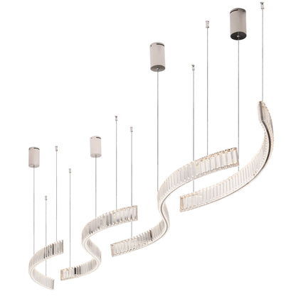 Lollipop Pendant Lamp Brass