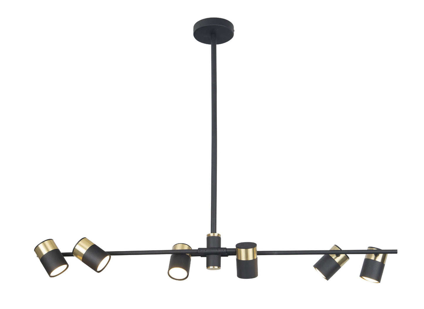 Lollipop Pendant Lamp Brass