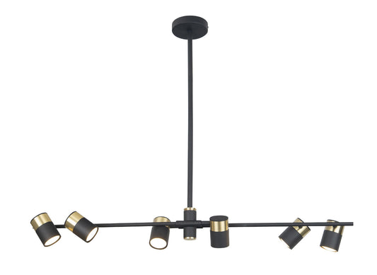 Lollipop Pendant Lamp Brass