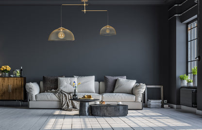 Concept lampa wisząca złota