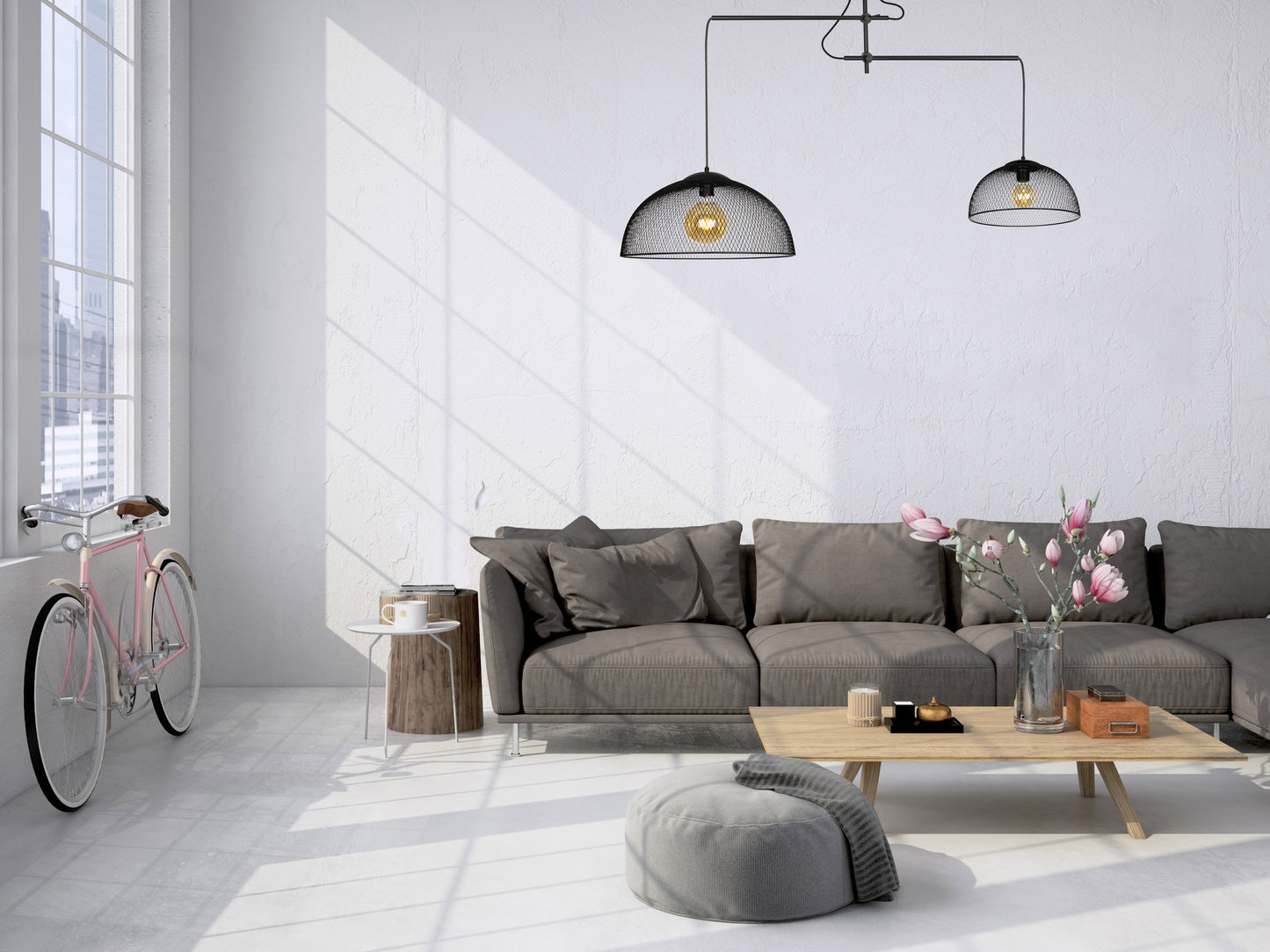 Concept lampa wisząca czarna