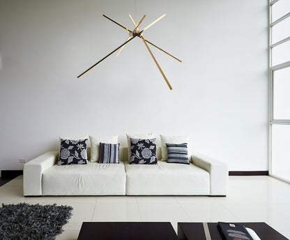 Spider Hanging Lamp Black