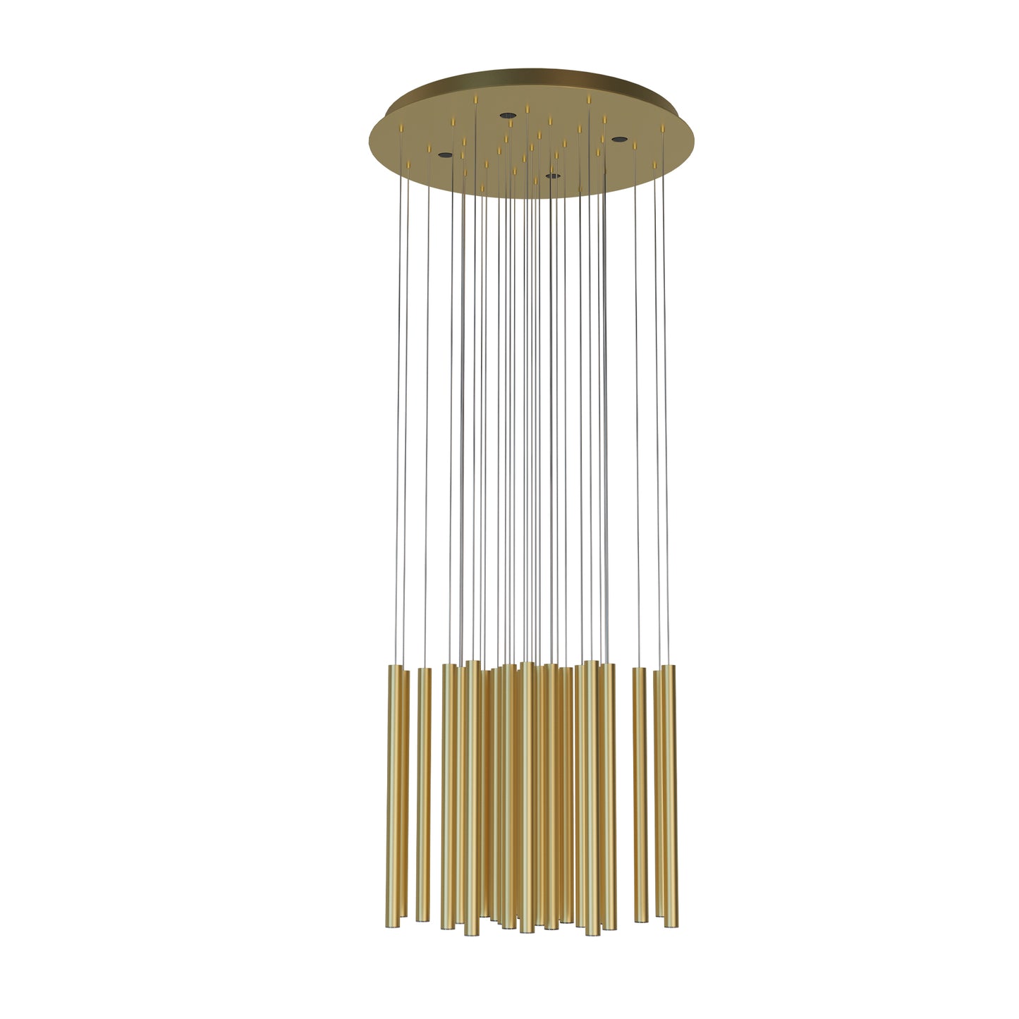 Organic Lampa Wisząca Złota P0476D