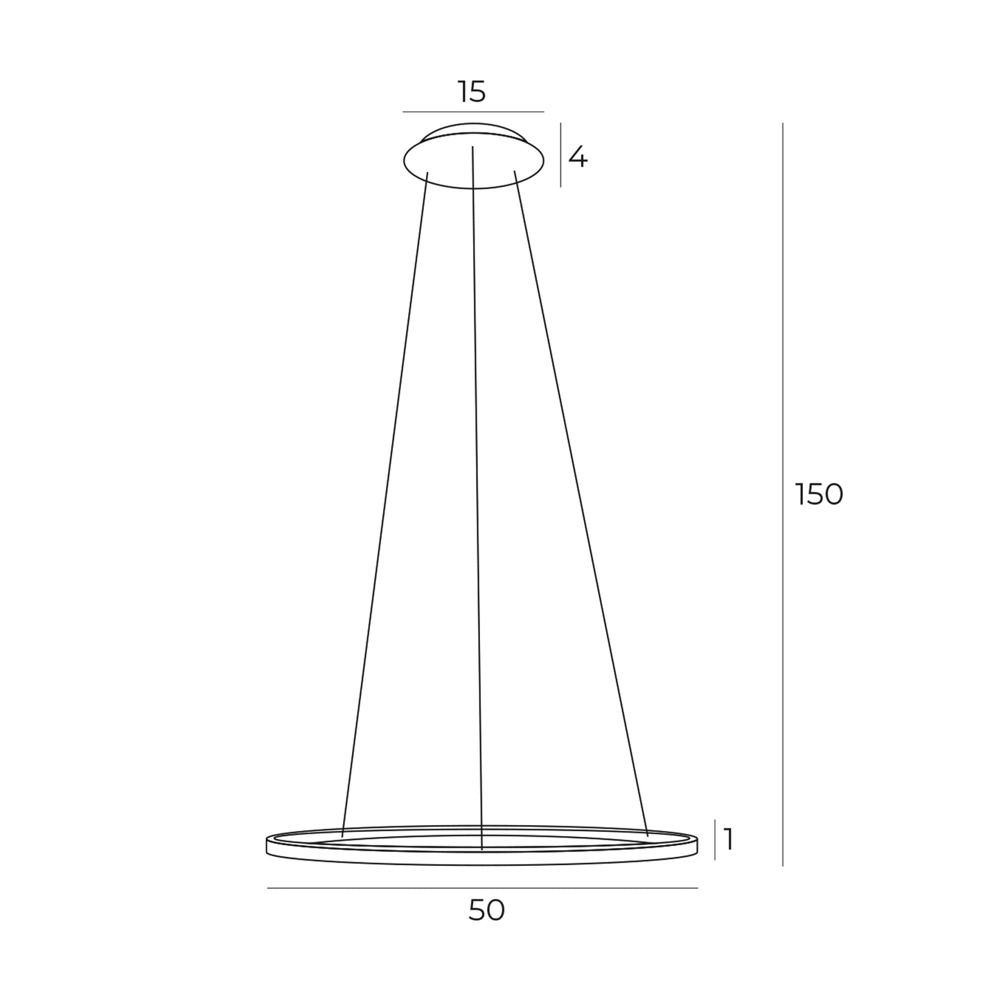 Queen Lampa Wisząca Złoto Szczotkowane P0493