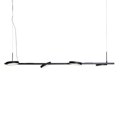 Ibiza IV Lampa Wisząca Czarna
