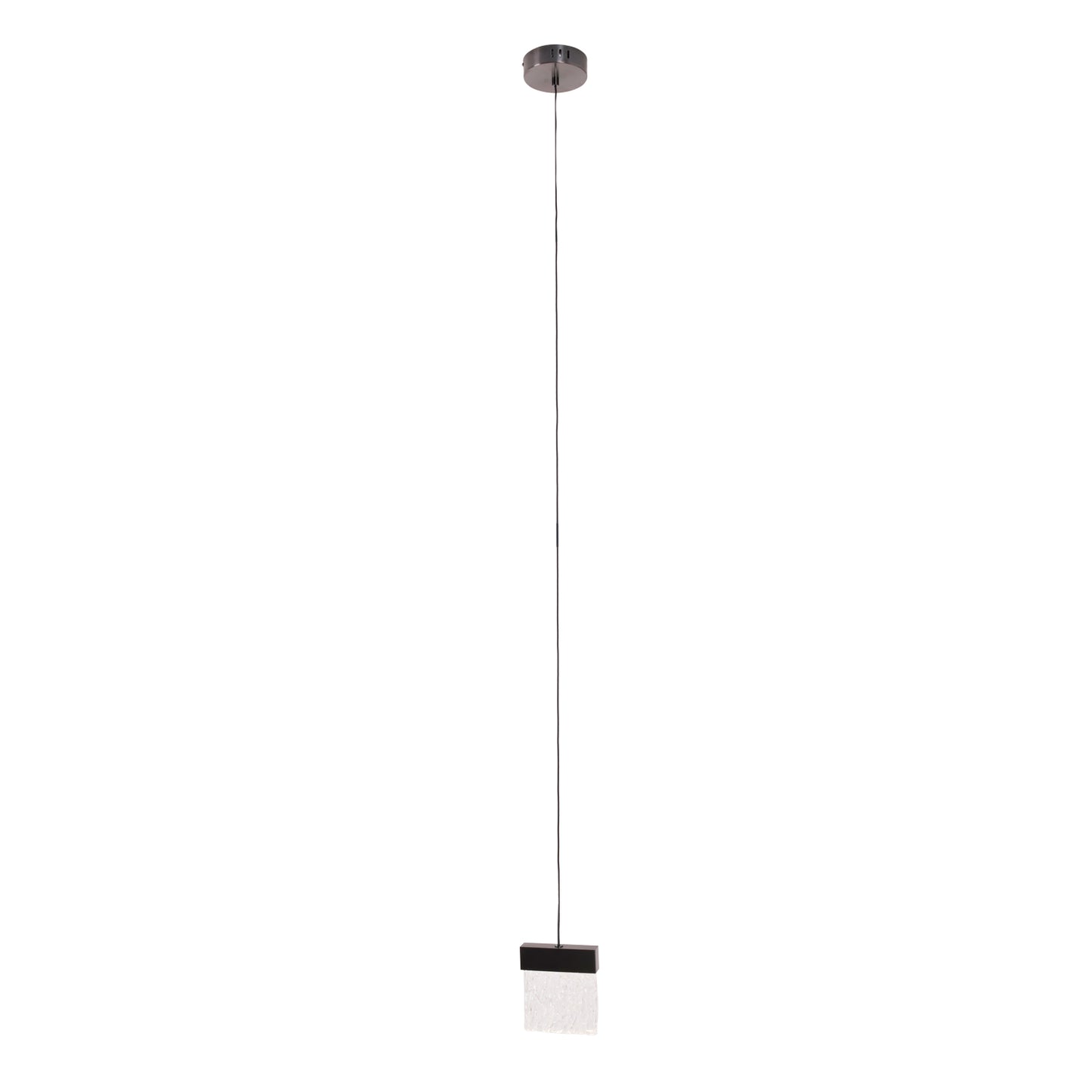 Vetro Lampa Wisząca Brushed Black