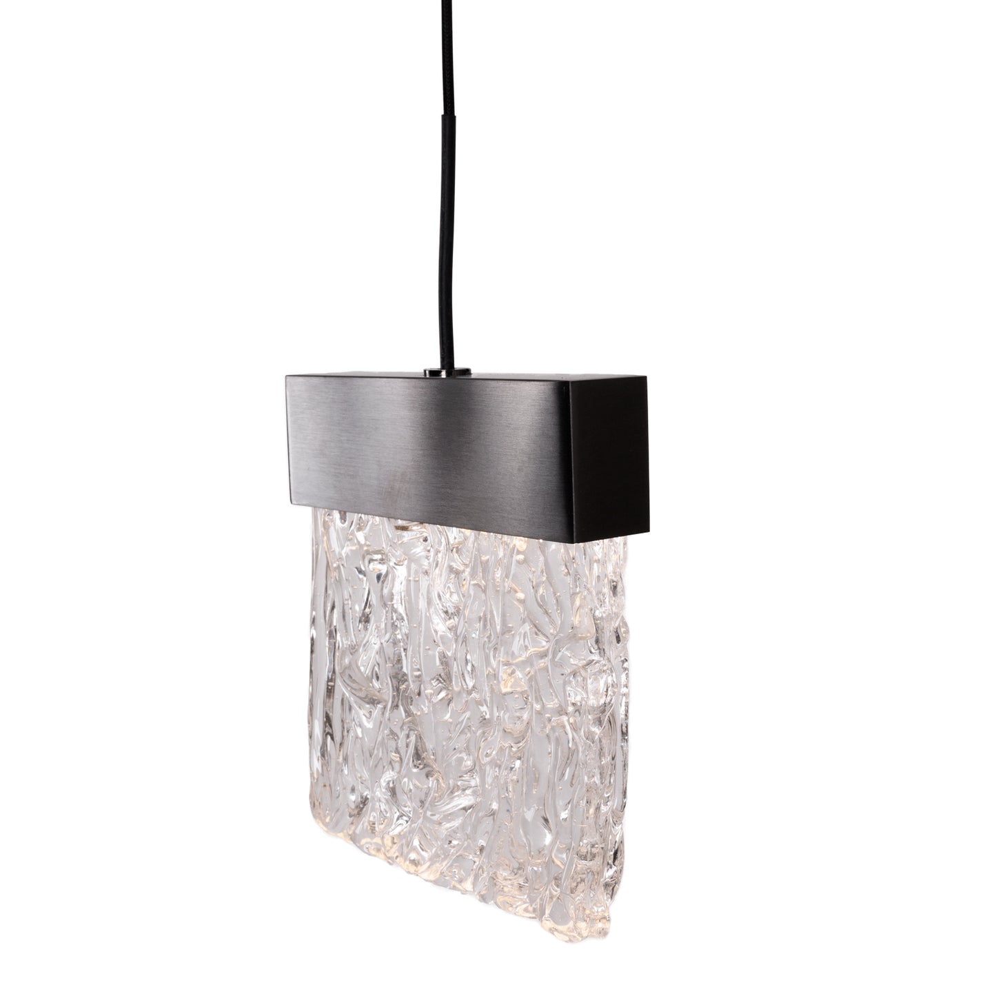 Vetro Lampa Wisząca Brushed Black