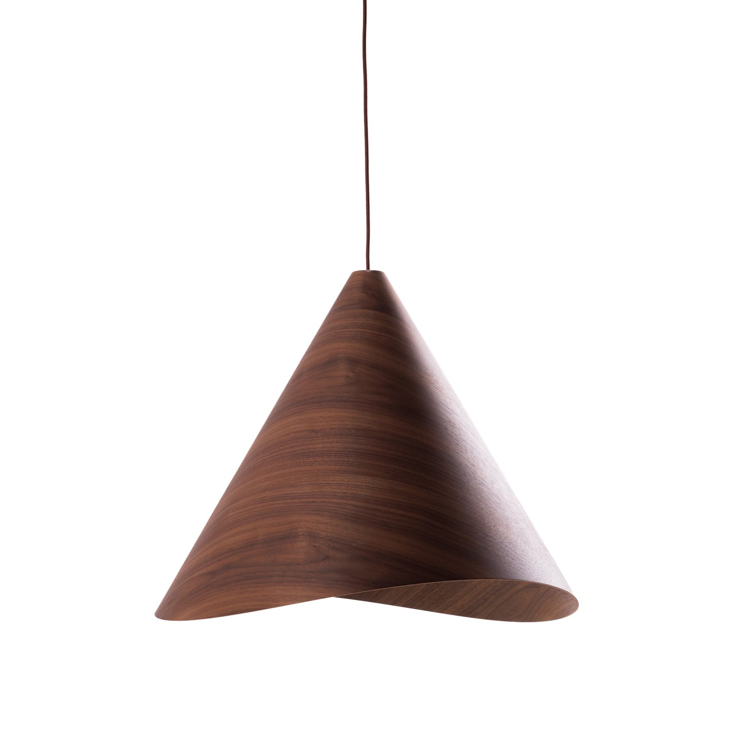 Sakura Pendant Lamp Darkwalnut Wood 