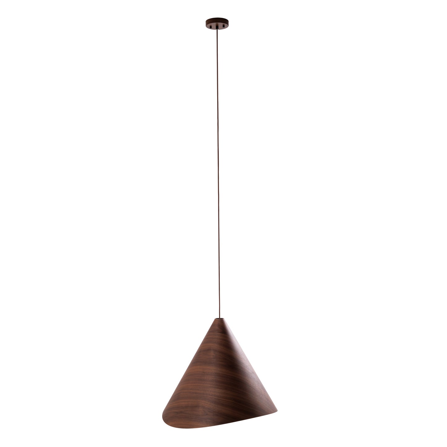 Sakura Pendant Lamp Darkwalnut Wood 