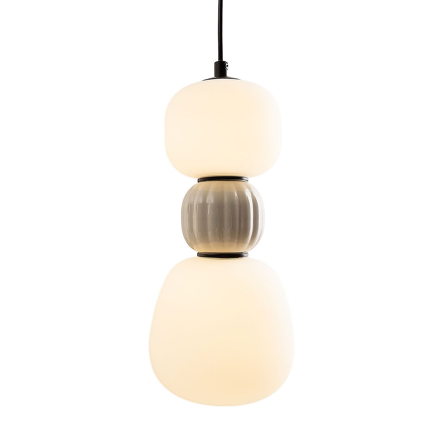 Lollipop Pendant Lamp Brass