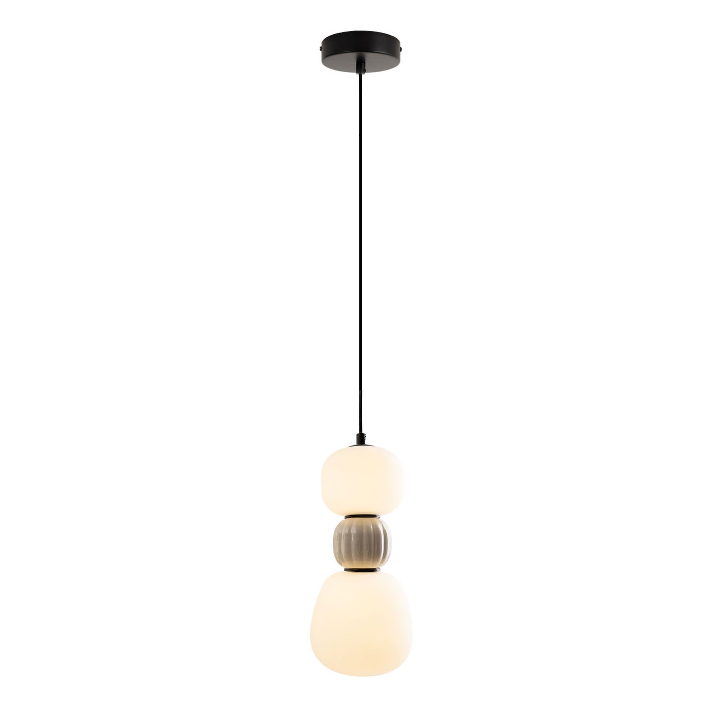 Lollipop Pendant Lamp Brass