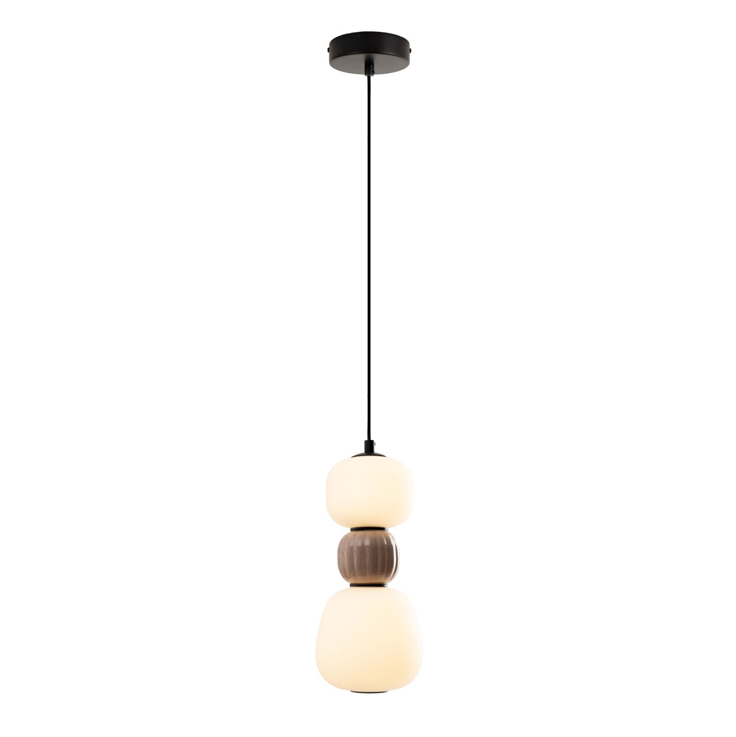 Lollipop Pendant Lamp Brass