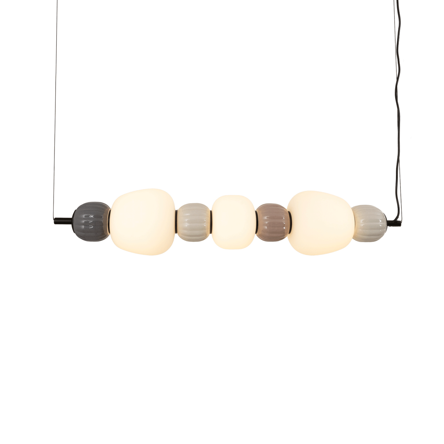 Lollipop Pendant Lamp Brass